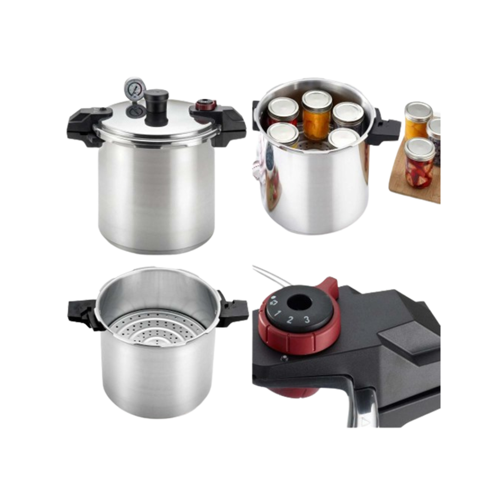 The T-fal Stainless Steel Pressure Cooker is a fantastic option for anyone in search of the best electric pressure cooker for canning, offering a blend of style and functionality.