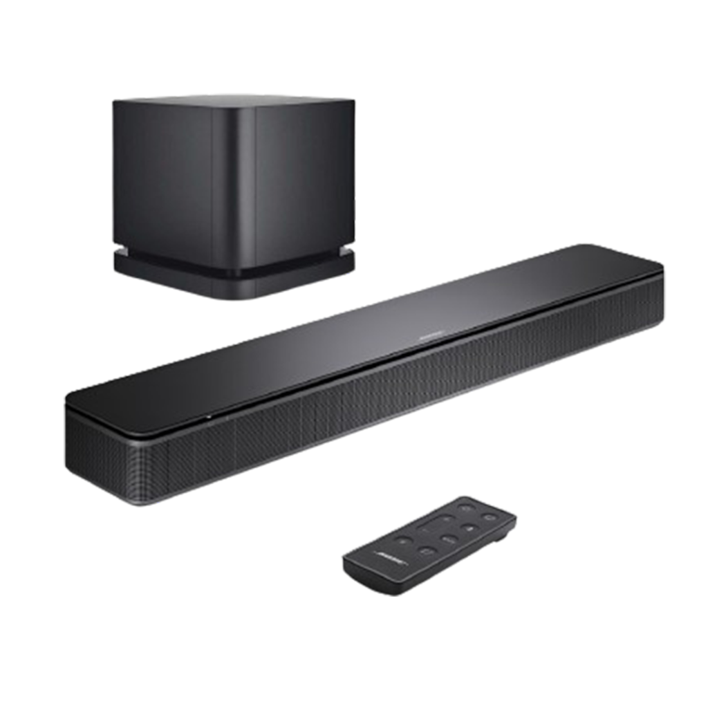 The Bose TV Speaker simplifies your audio with its easy setup and clear sound, earning its reputation among the best compact soundbars for everyday use.
