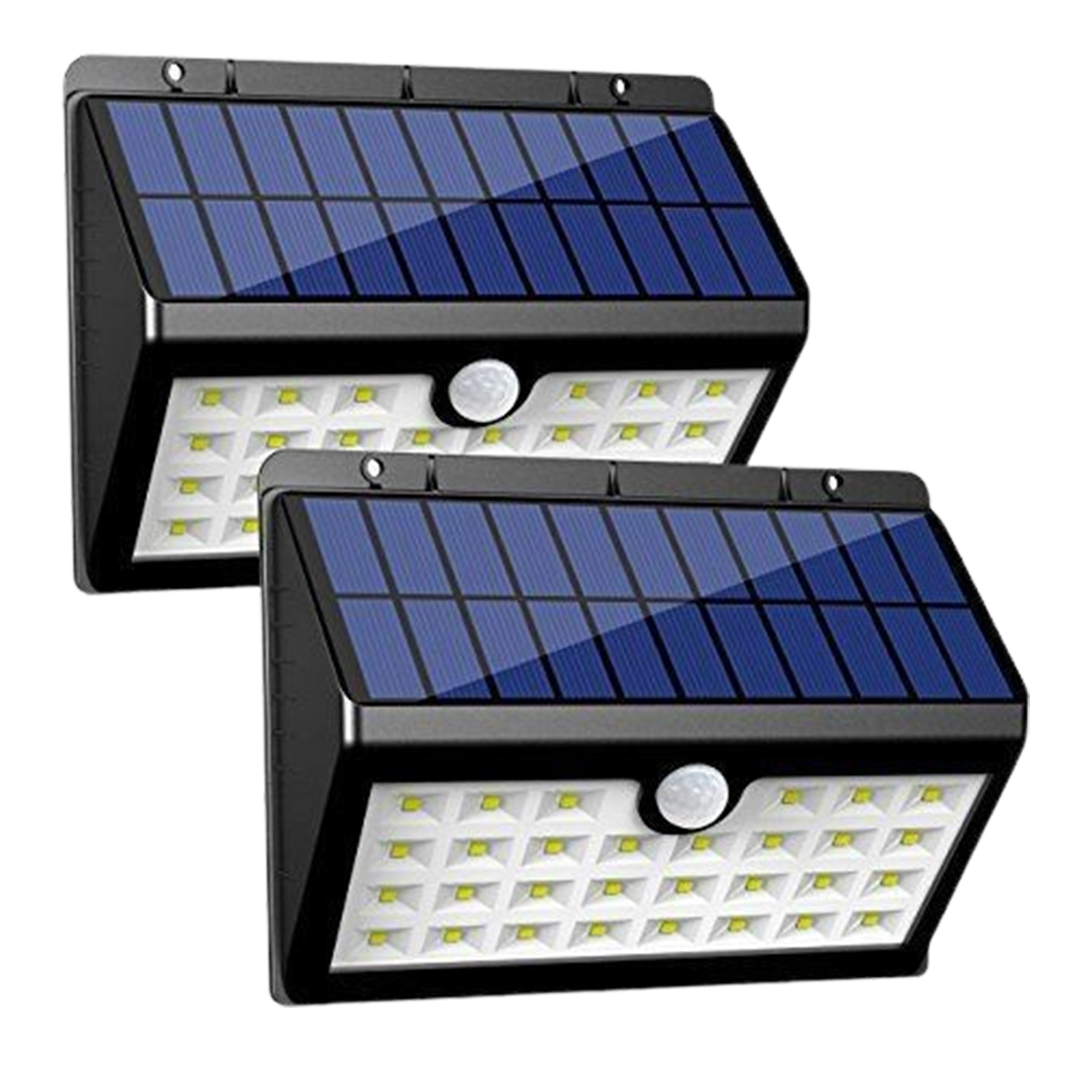 URPOWER Solar Lights Outdoor with 40 LED motion sensor offer a compact, yet powerful lighting solution, standing out as one of the best solar flood lights with motion sensor.