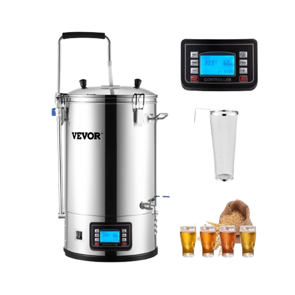 The VEVOR Electric Brewing System, designed for precision and ease, offers a best-in-class solution for electric beer brewing at home.