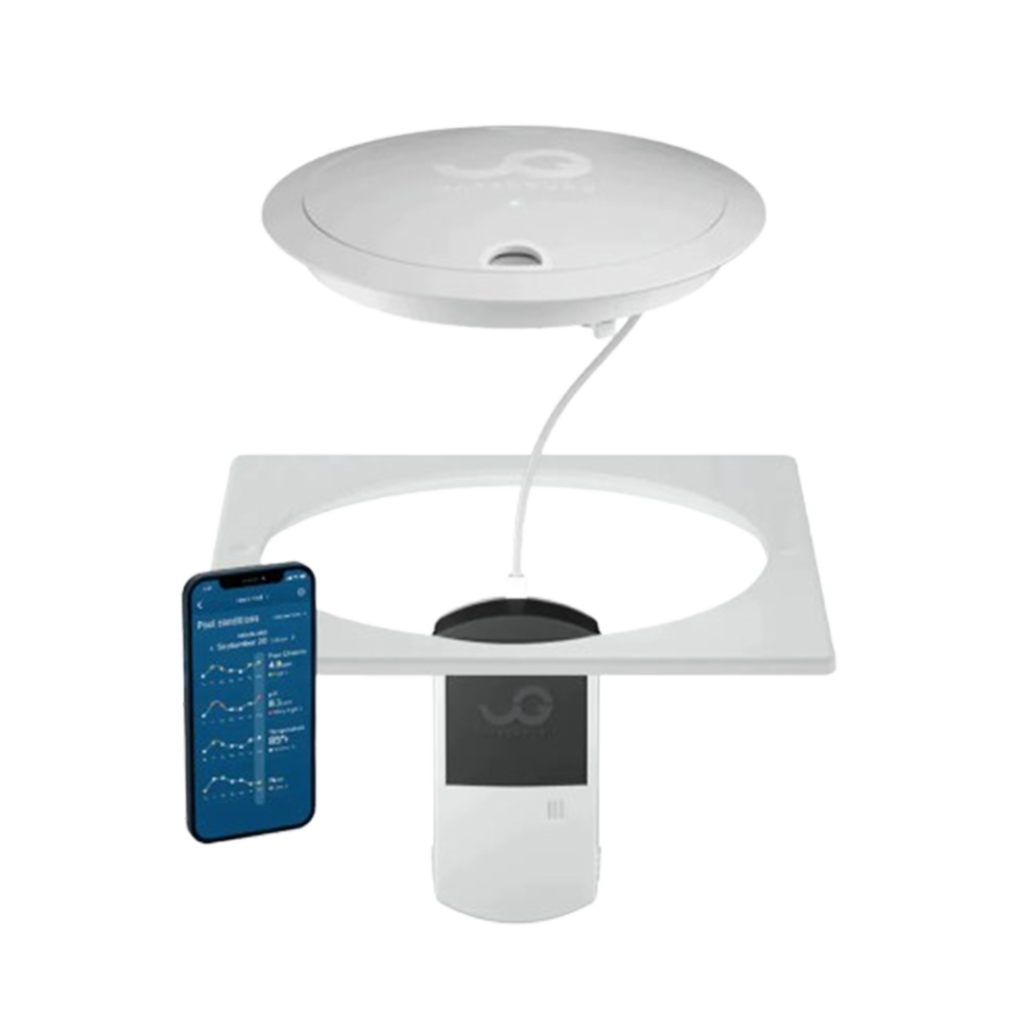 The WaterGuru Sense S2 offers the best pool monitoring system capabilities with smart app integration for real-time updates.