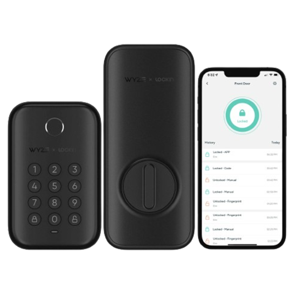 The Wyze x Lockin Auto Lock Bolt is a smart door lock solution that offers Airbnb hosts peace of mind with its automated locking and guest access features.
