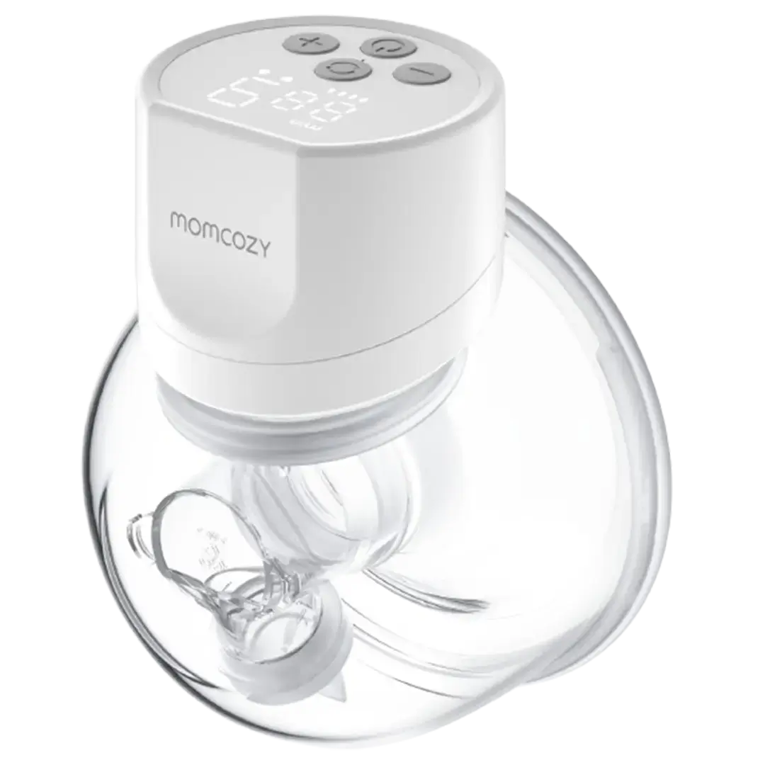 Showcased is the Momcozy S12 Pro breast pump, a standout in the best affordable wearable breast pump category, known for its efficient pumping and user-friendly design.